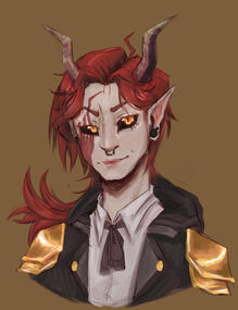 Vermell (@HeartlessToaster's character )